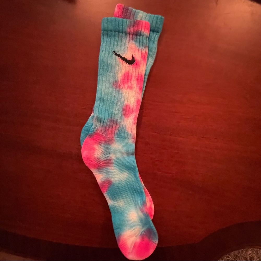 Nike tie dye socks